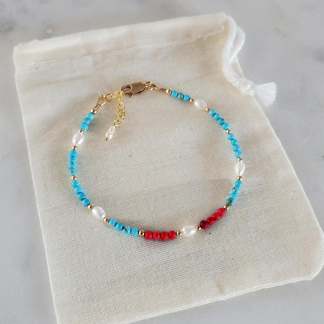 Diabetes Awareness Heartbeat Hope Bracelet