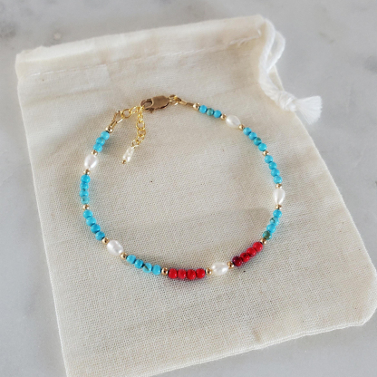 Diabetes Awareness Heartbeat Hope Bracelet