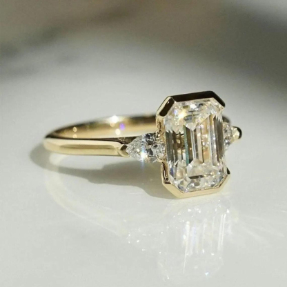 Promise to Myself Emerald Radiance Ring