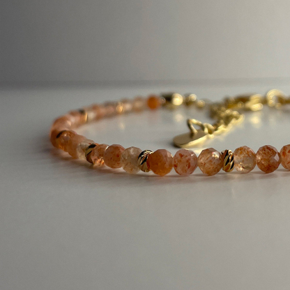 Multiple Sclerosis Awareness Sunstone Bracelet