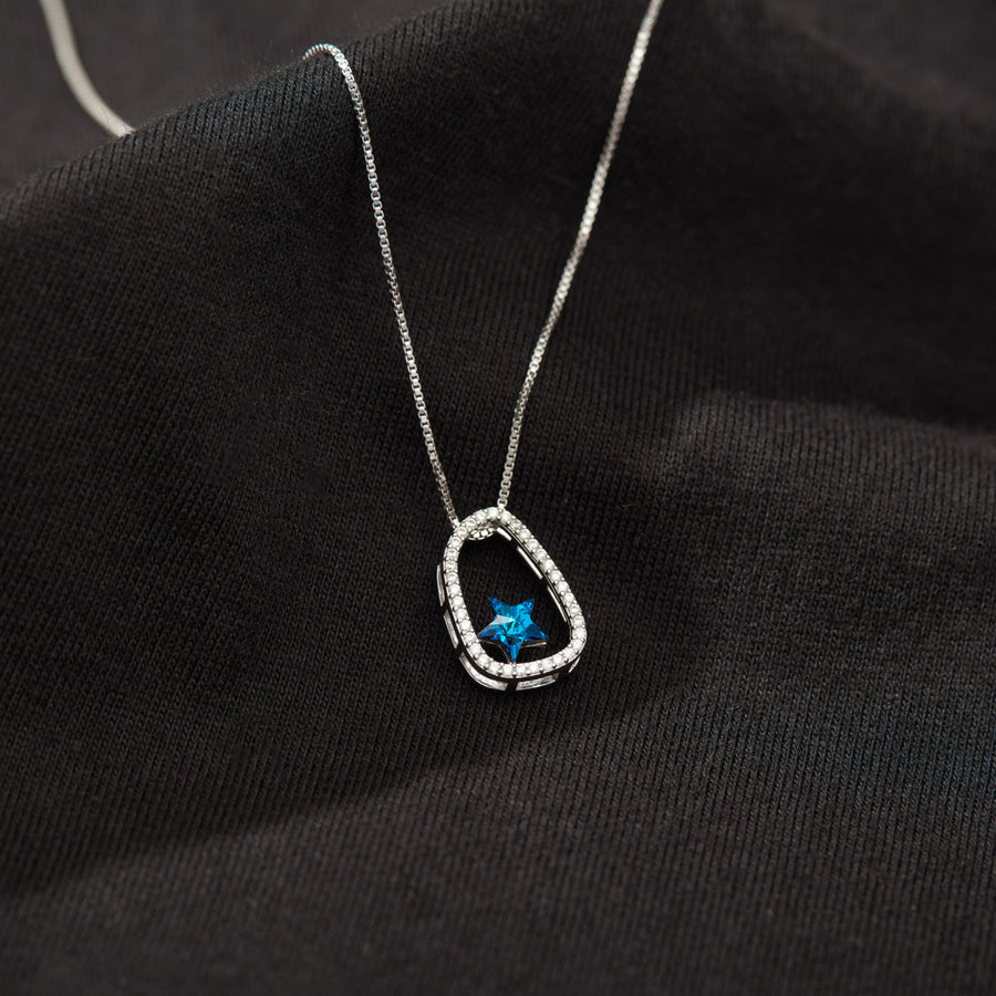 Autism Awareness Gift Star Necklace