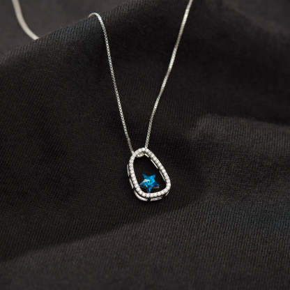 Autism Awareness Gift Star Necklace