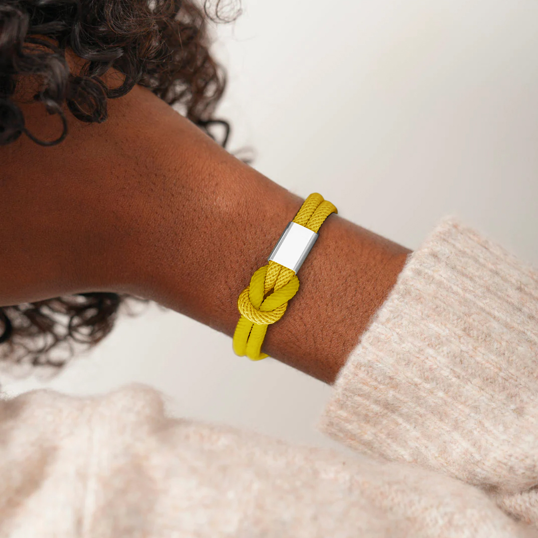 Childhood Cancer Awareness Knot Bracelet