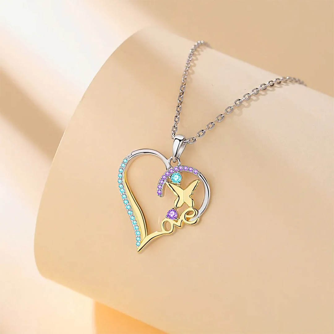 We Need You Butterfly Necklace
