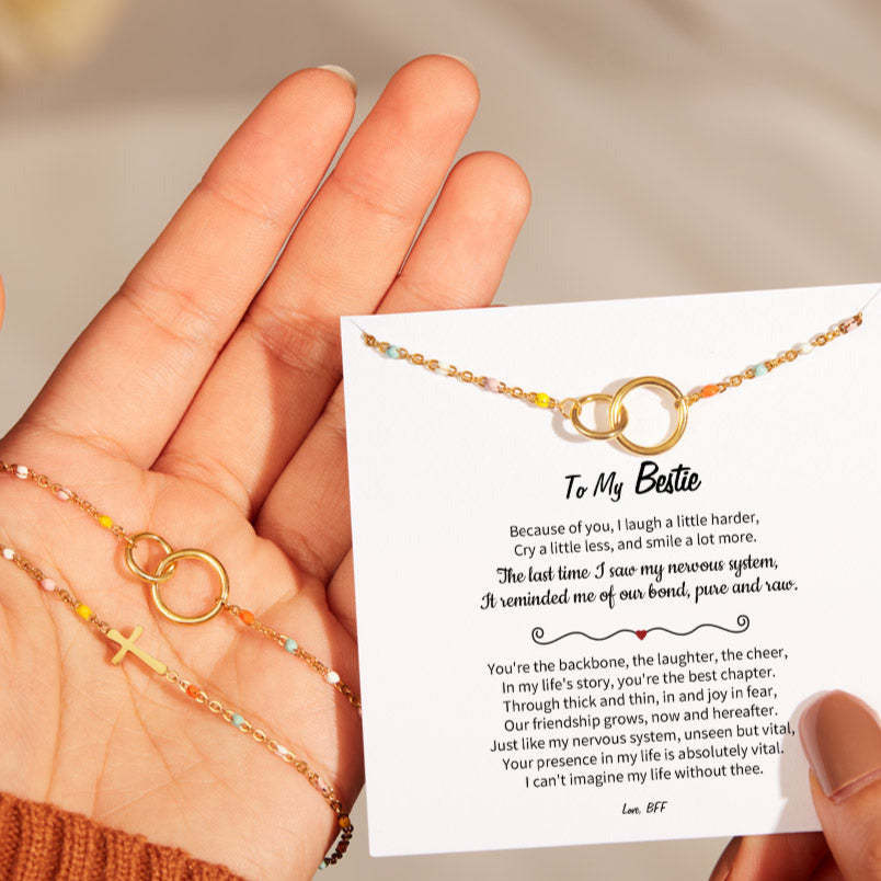 My Nervous System Double Circle Link Bracelet