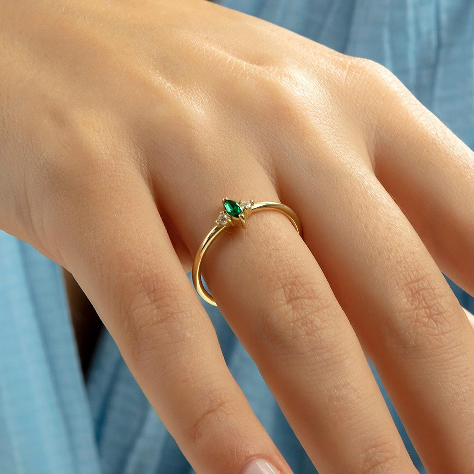 Family Love Personalized Birthstone Ring