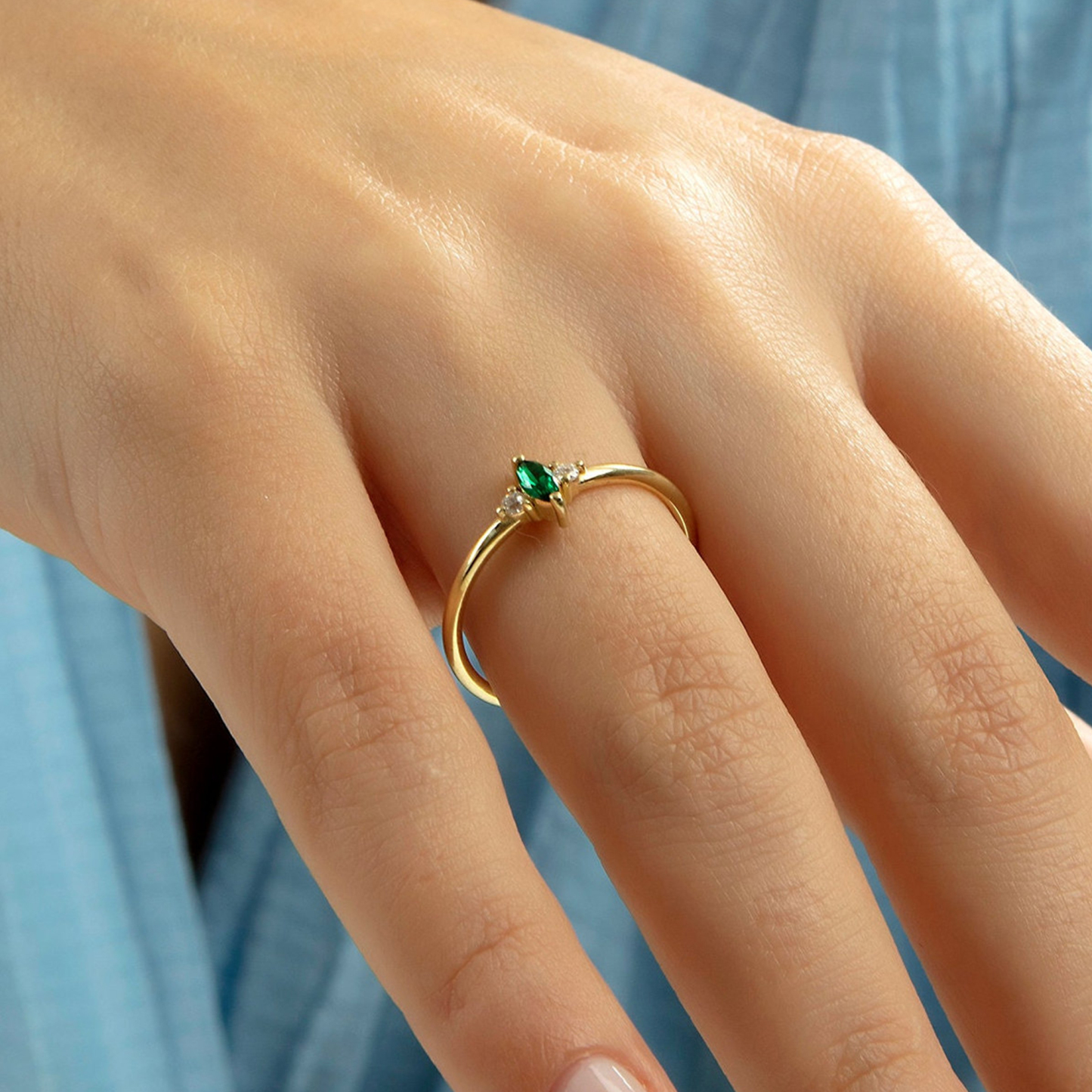 Family Love Personalized Birthstone Ring