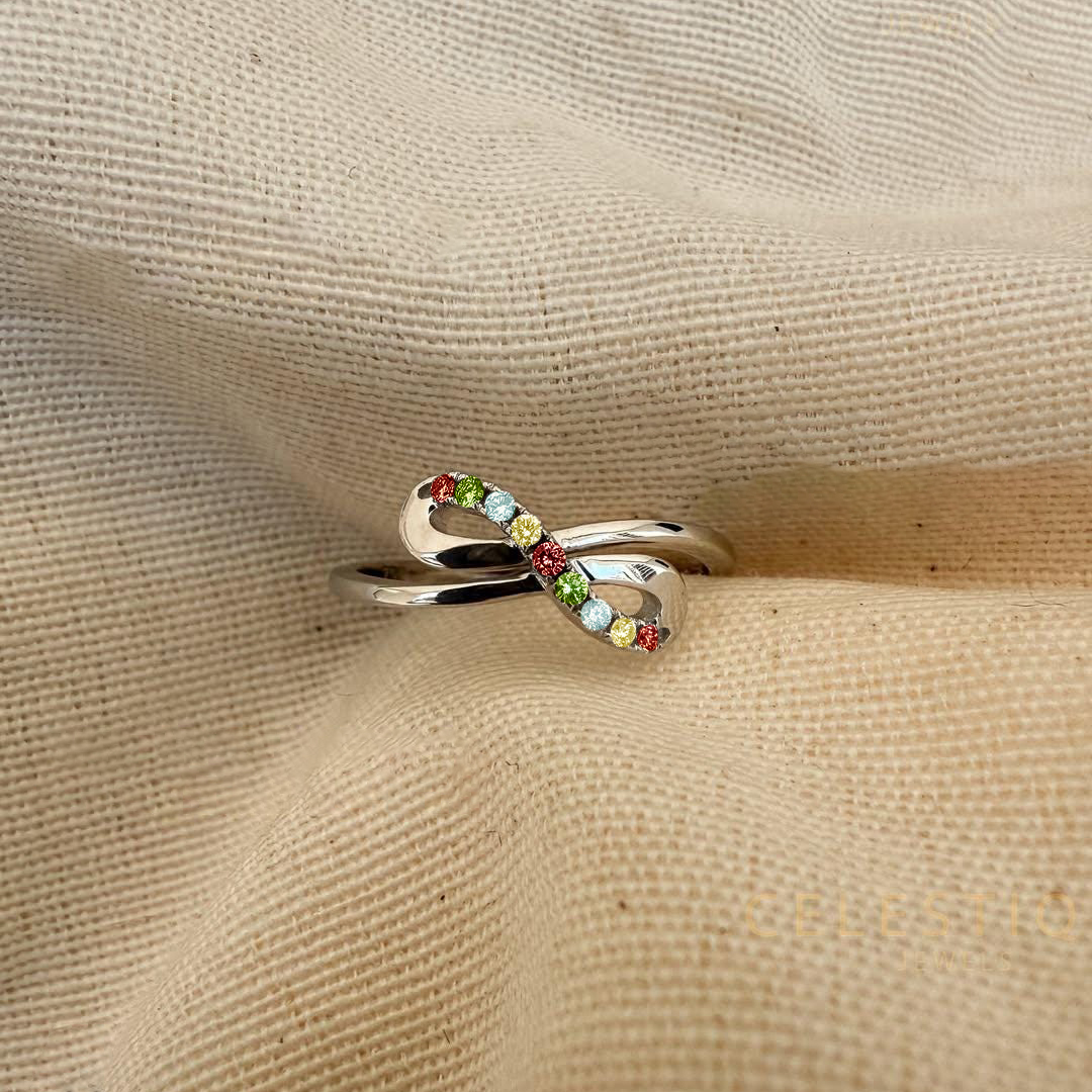 Autism Awareness Infinite Strength for My Star Ring