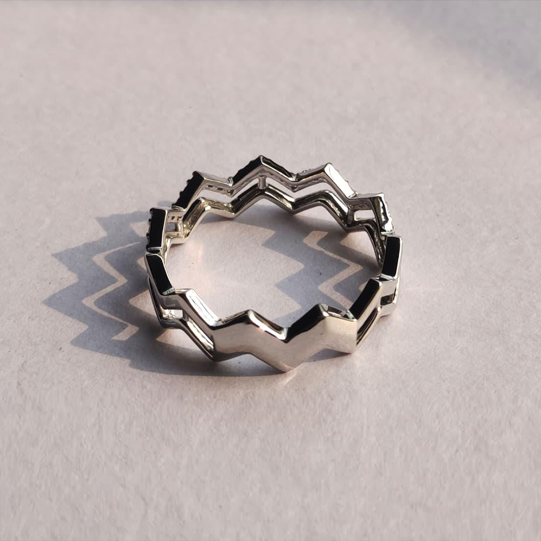Deep Waters Faith Eternity Ring