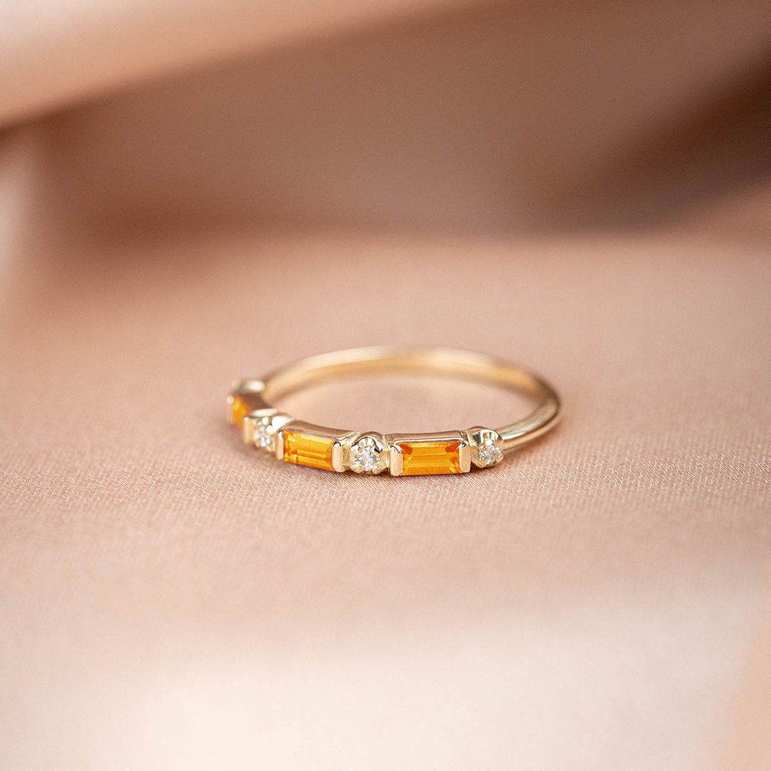 Multiple Sclerosis Awareness Strength and Hope Orange Ring