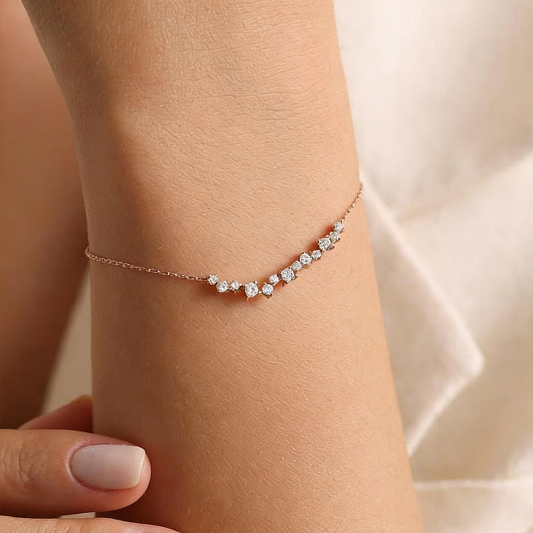 Perfectly Imperfect Diamond Bracelet