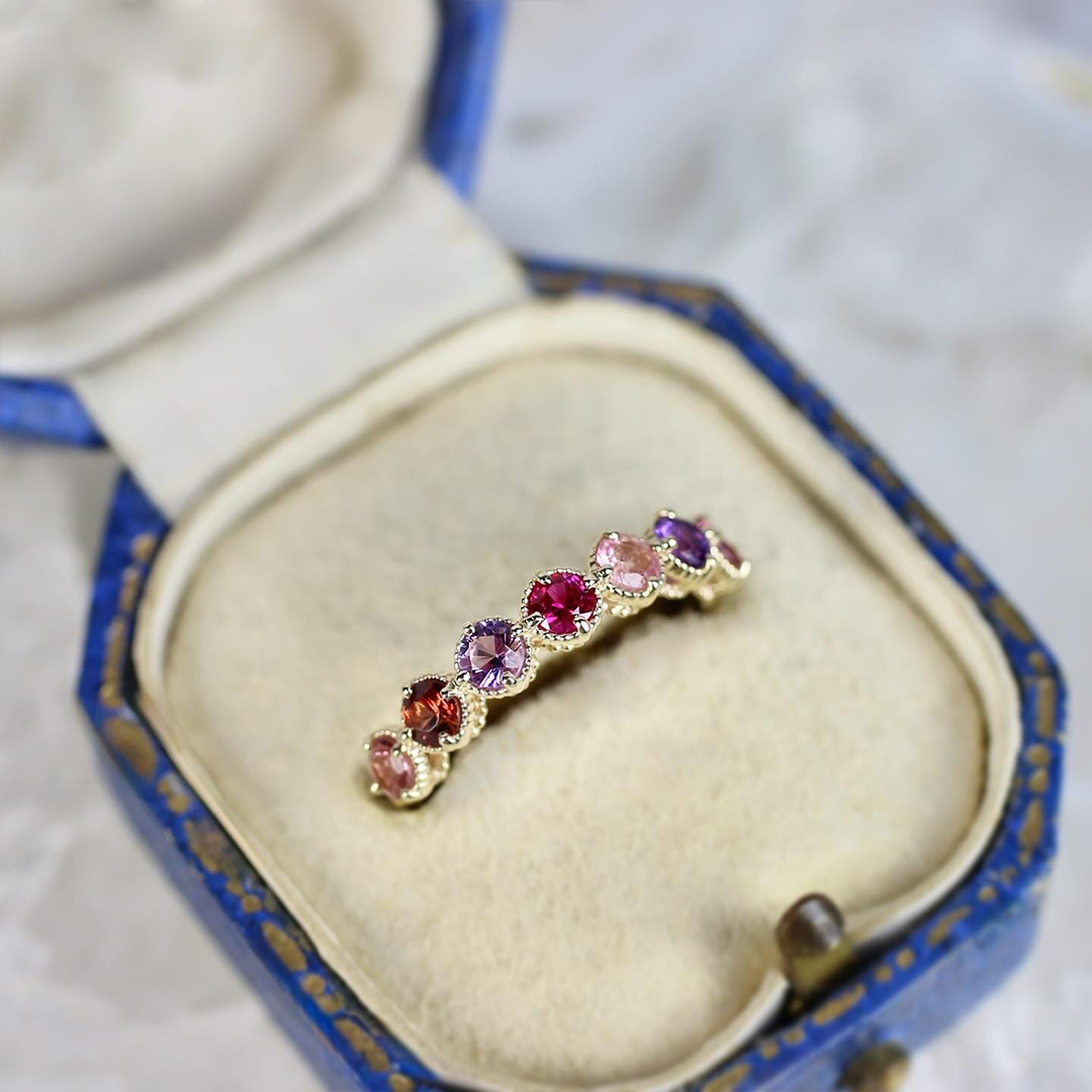 Grandma’s Tears of Joy A Lifetime of Love Birthstone Ring