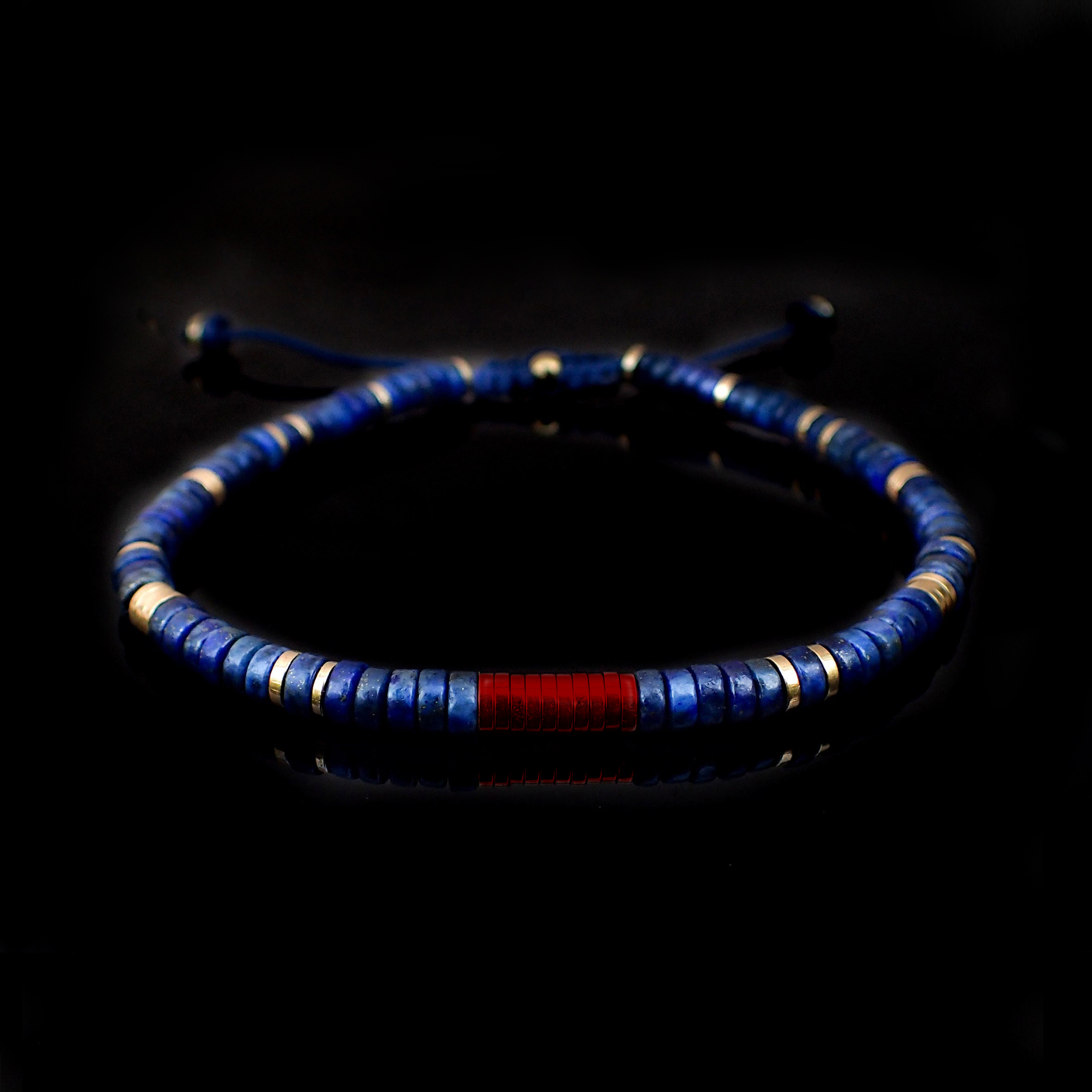 World Diabetes Awareness Gift Lapis Lazuli Bracelet