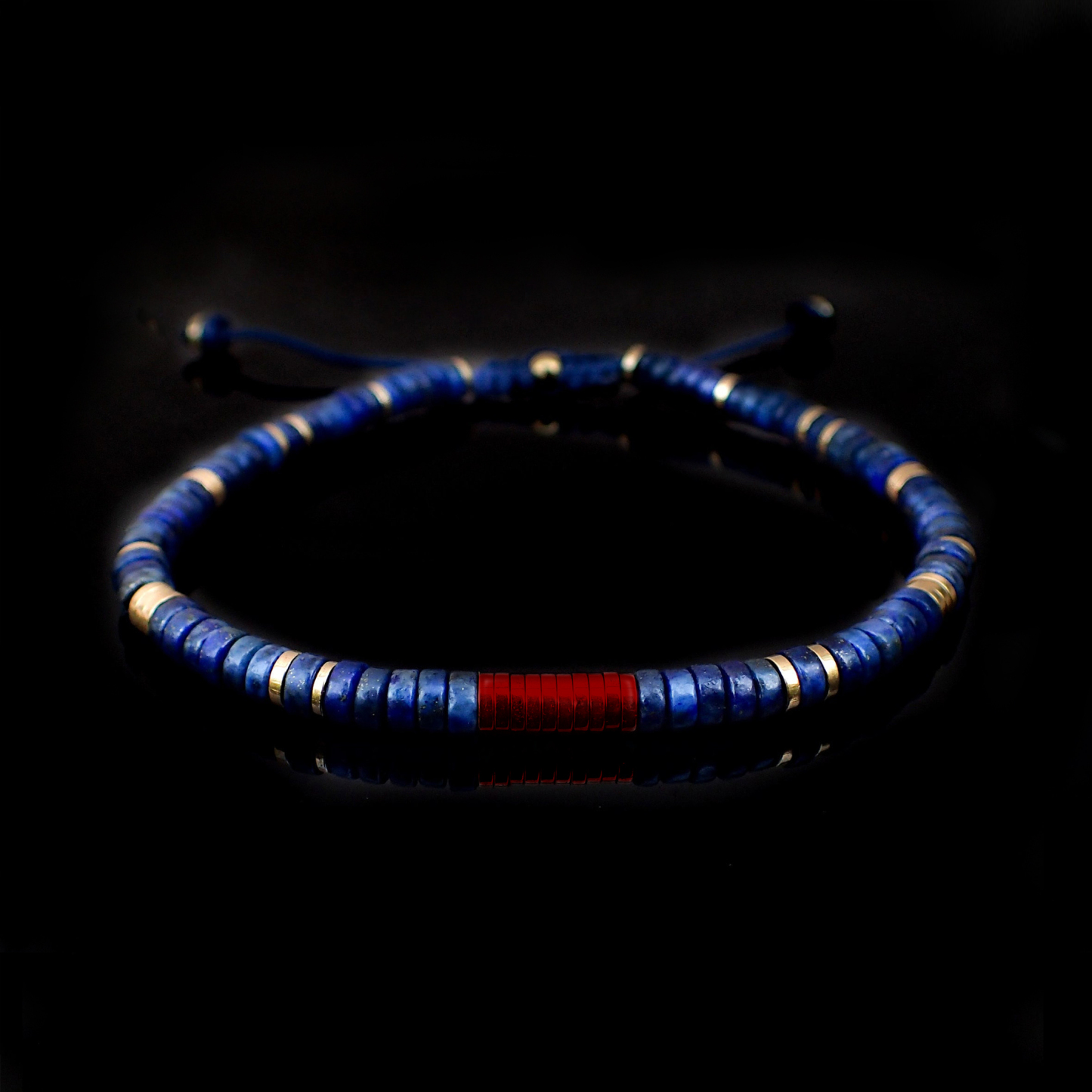 World Diabetes Awareness Gift Lapis Lazuli Bracelet
