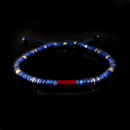 World Diabetes Awareness Gift Lapis Lazuli Bracelet