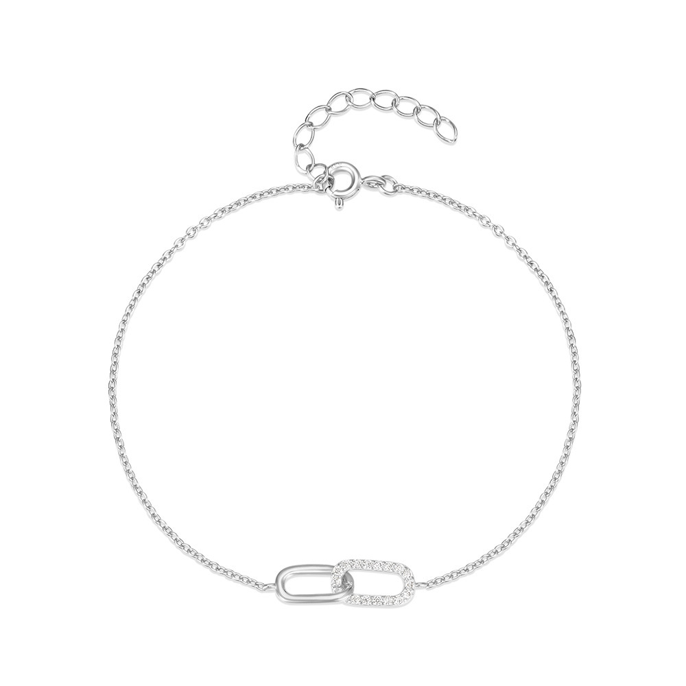 Unbreakable Friendship Is An Emotional Anchor Linked Bracelet