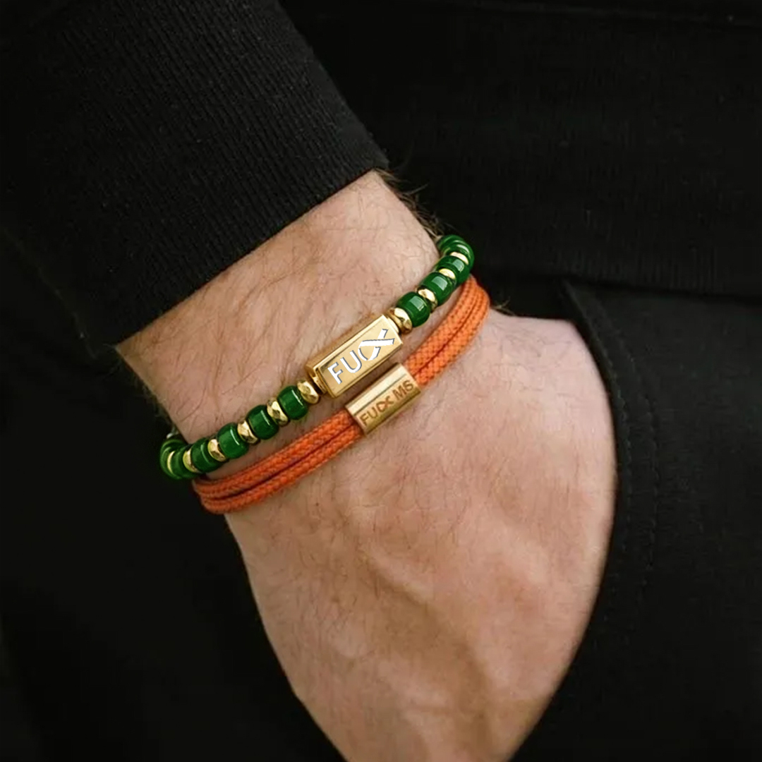 Kidney Disease Green Magnet Bracelet