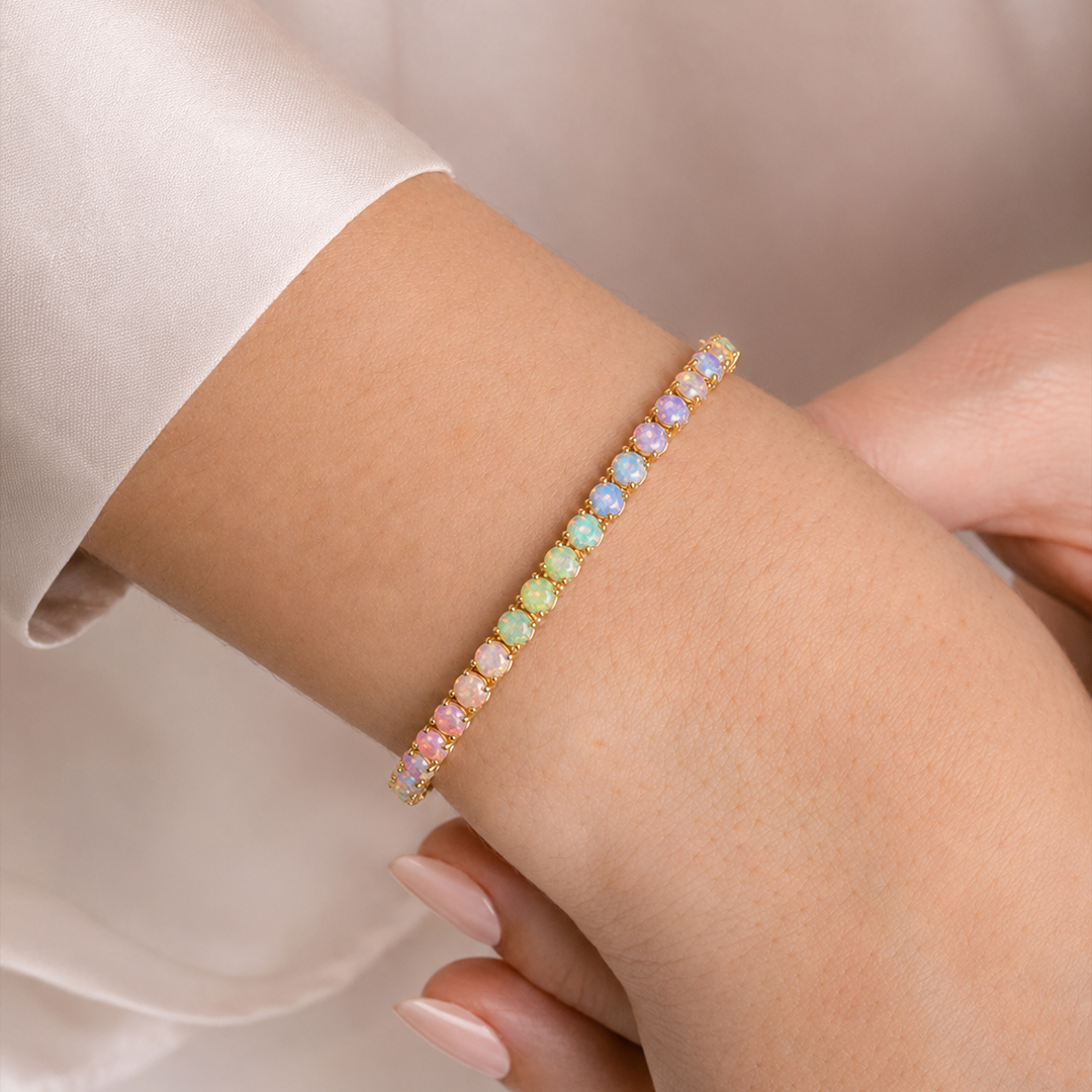 Love & Healing Opalite Tennis Bracelet