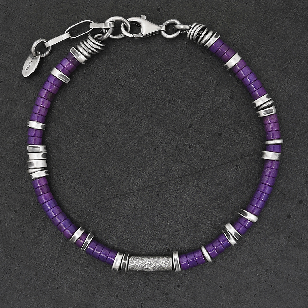 Alzheimer Dementia awareness Purple Support Bracelet