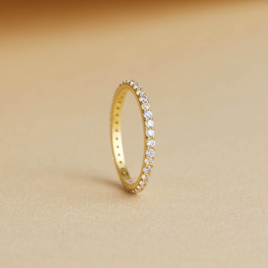Lung Cancer Awareness Christmas Gift White Ring