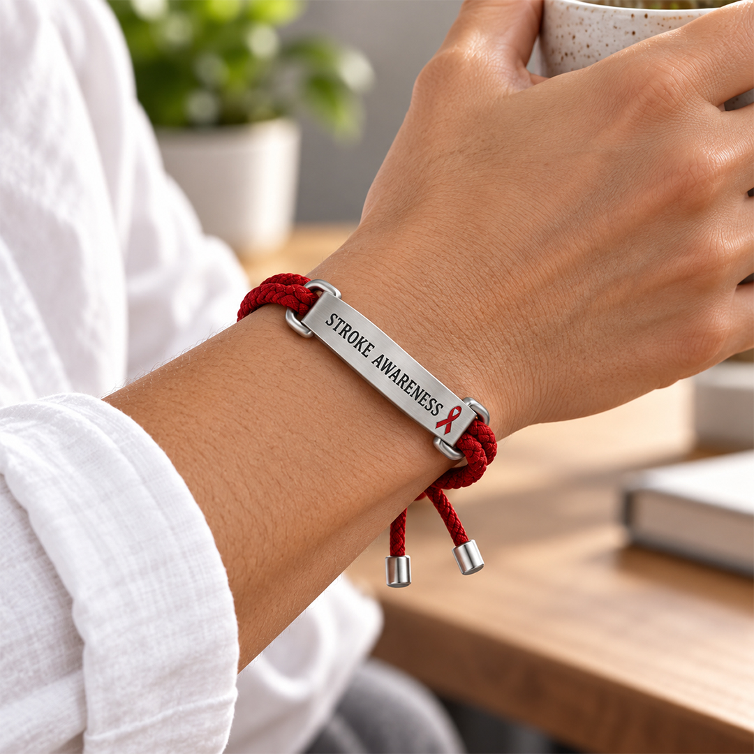Stand Together Stroke Awareness Red Bracelet