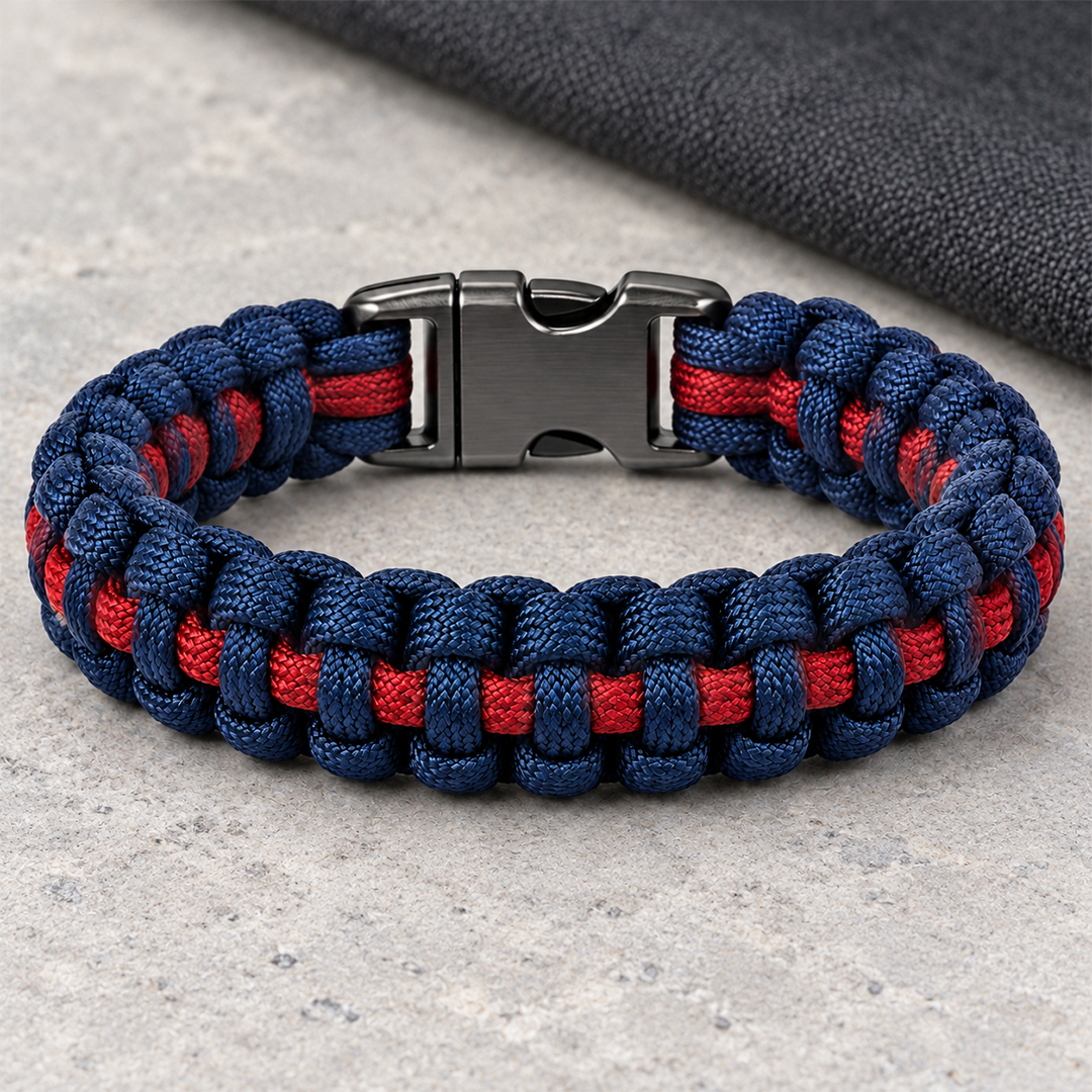 For Every Unseen Effort Diabetes Awareness Red and Blue Bracelet