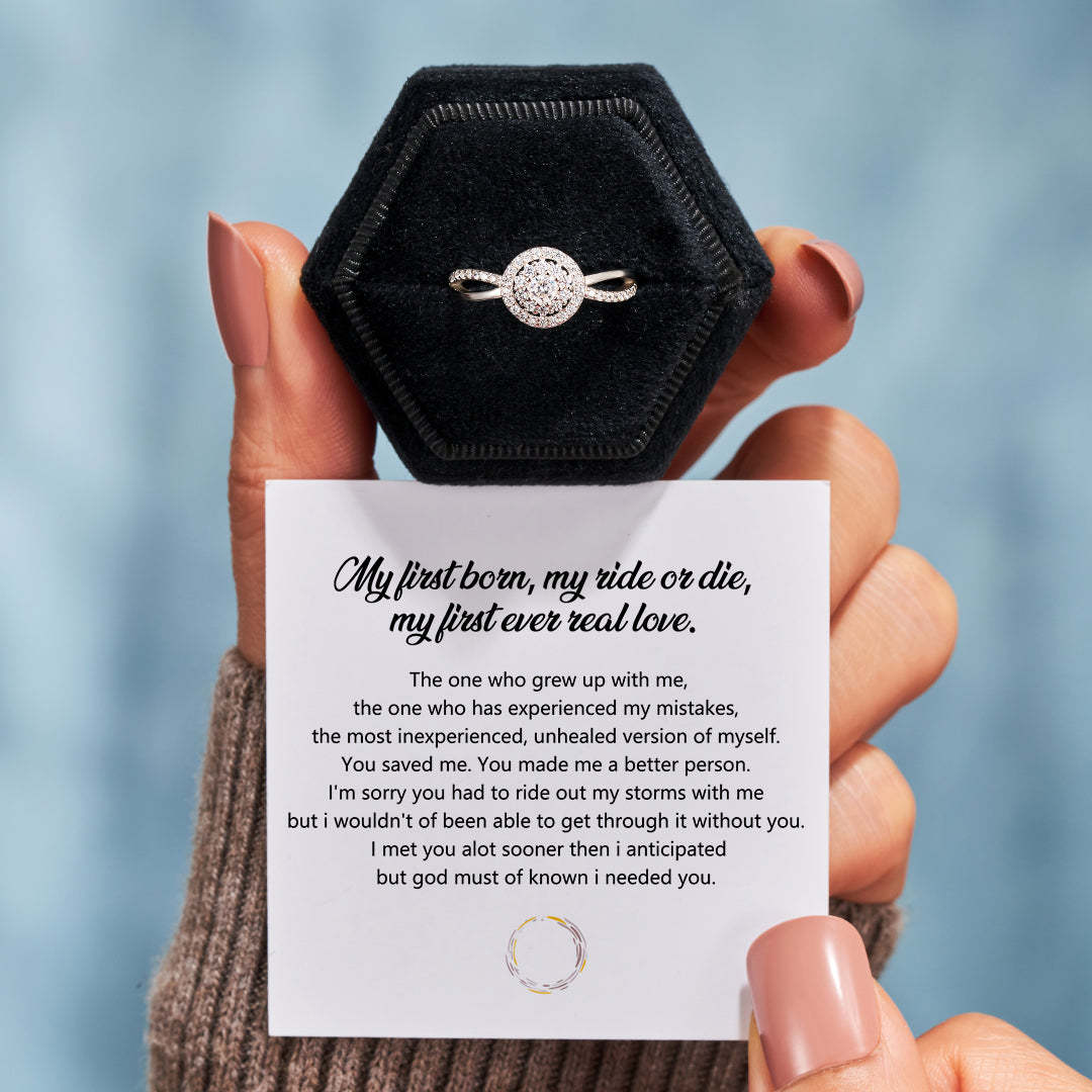 Unbreakable Connection Circle Rings
