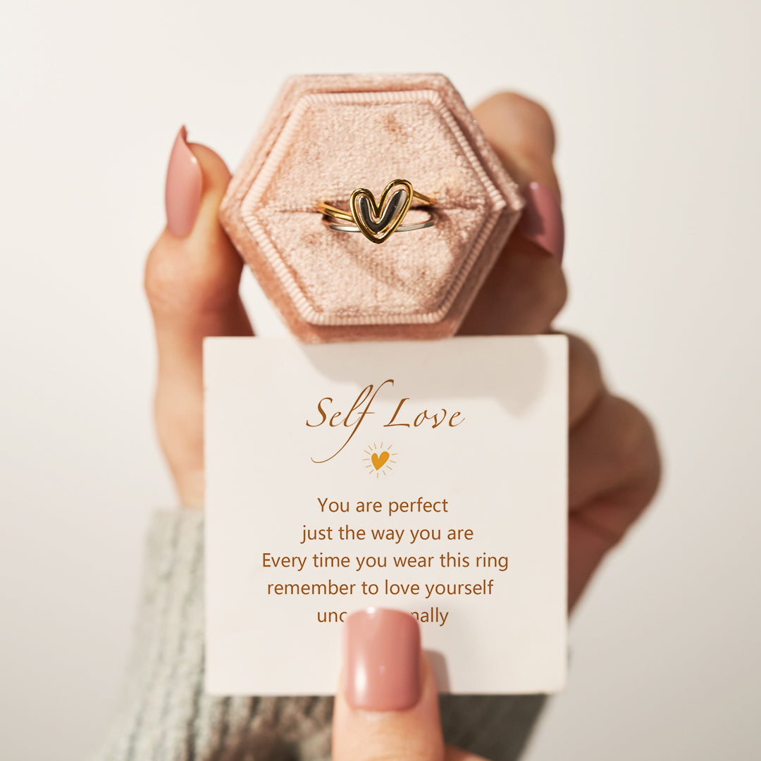 My Dear Daughter-Silver Crown Ring