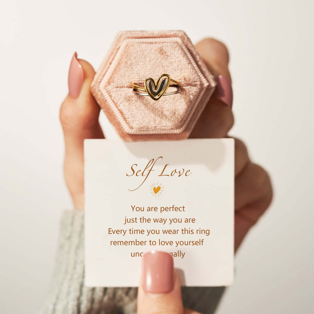 My Dear Daughter-Silver Crown Ring