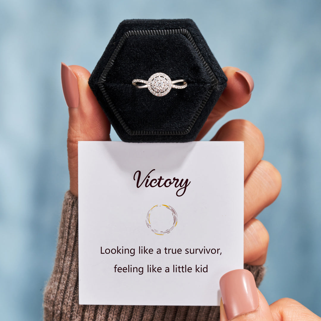 Triumph In Every Step Self Love Ring