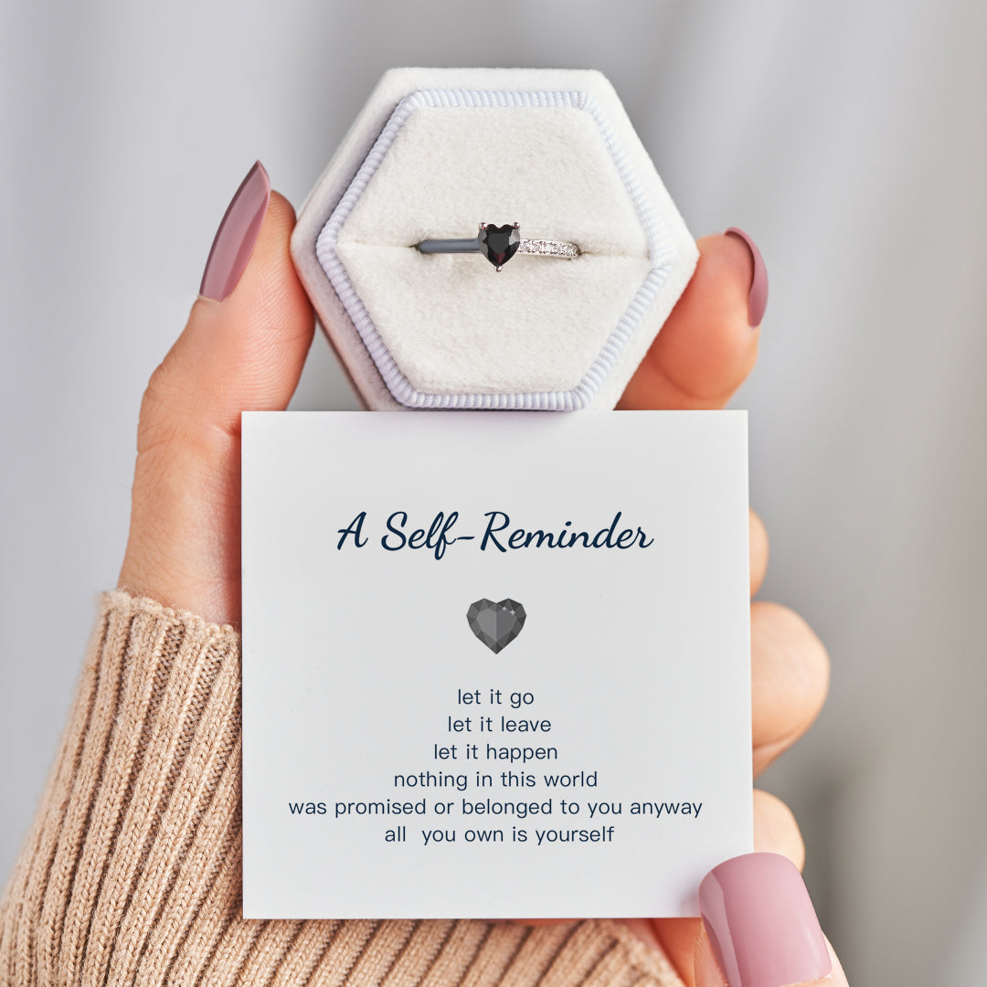 All You Own Is Yourself Heart Ring