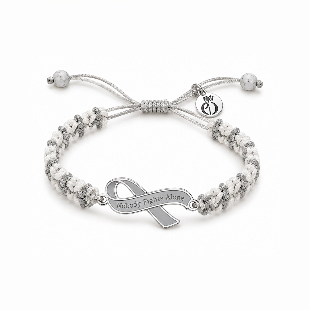 FUCK Parkinson’s Nobody Fights Alone Awareness Ribbon Bracelet