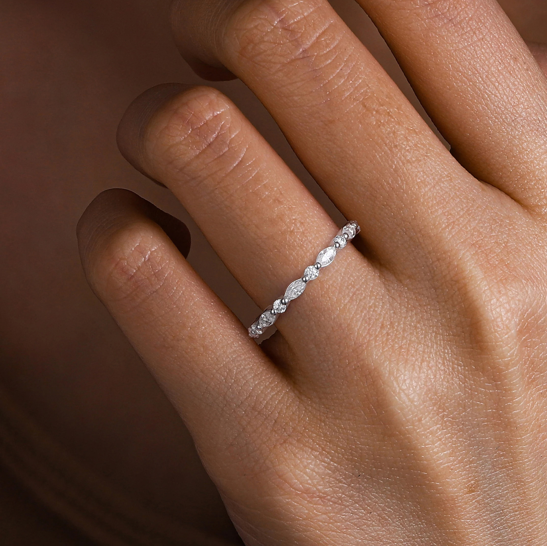 I'm Choosing Me Marquise Promise Ring