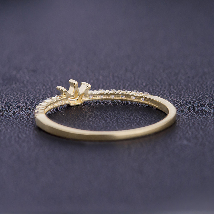 Minimalist Crown Ring