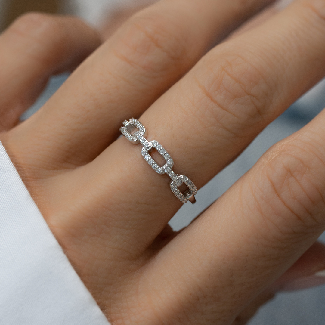 Always Connected Mother & Daughter Ring
