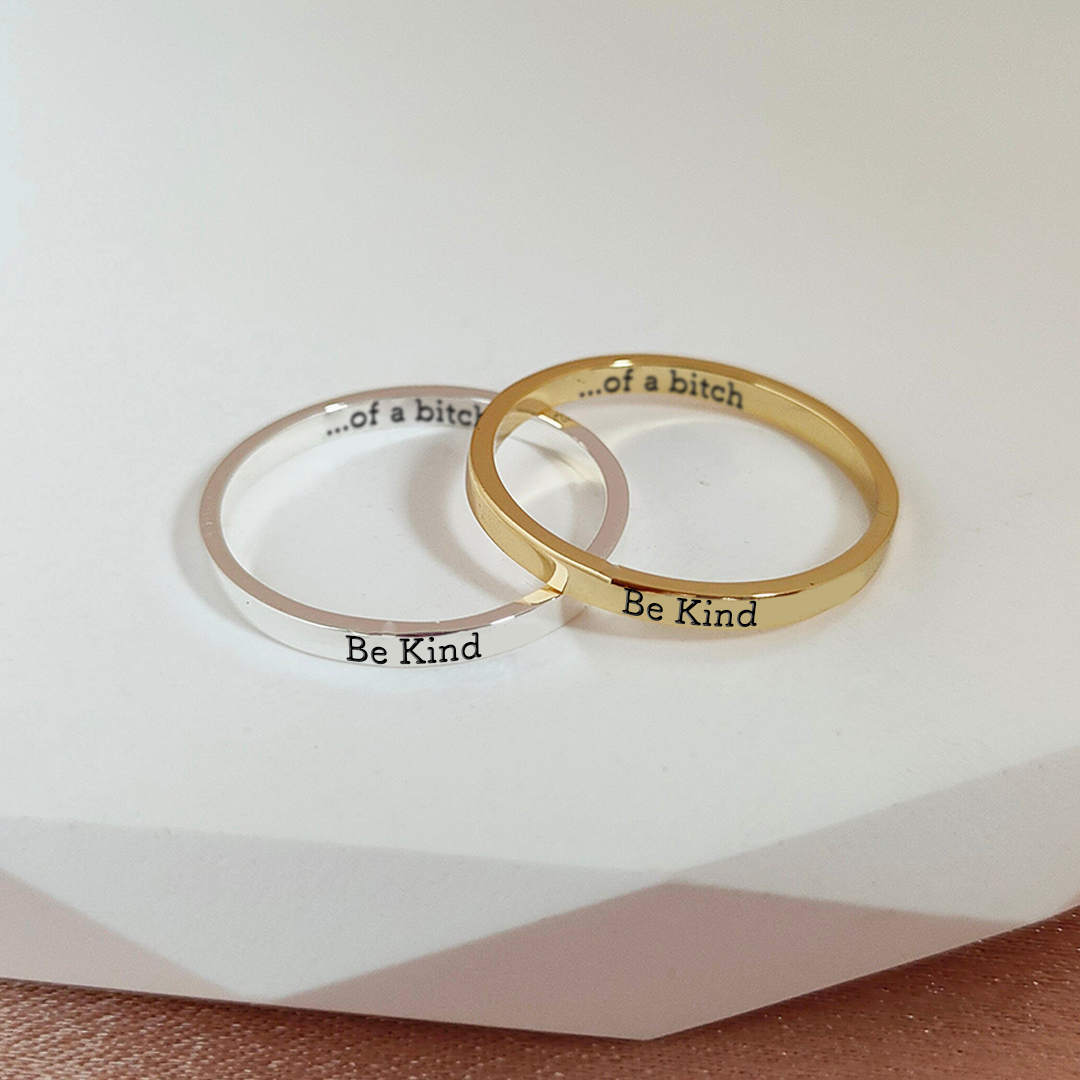 Promise Etched Ring