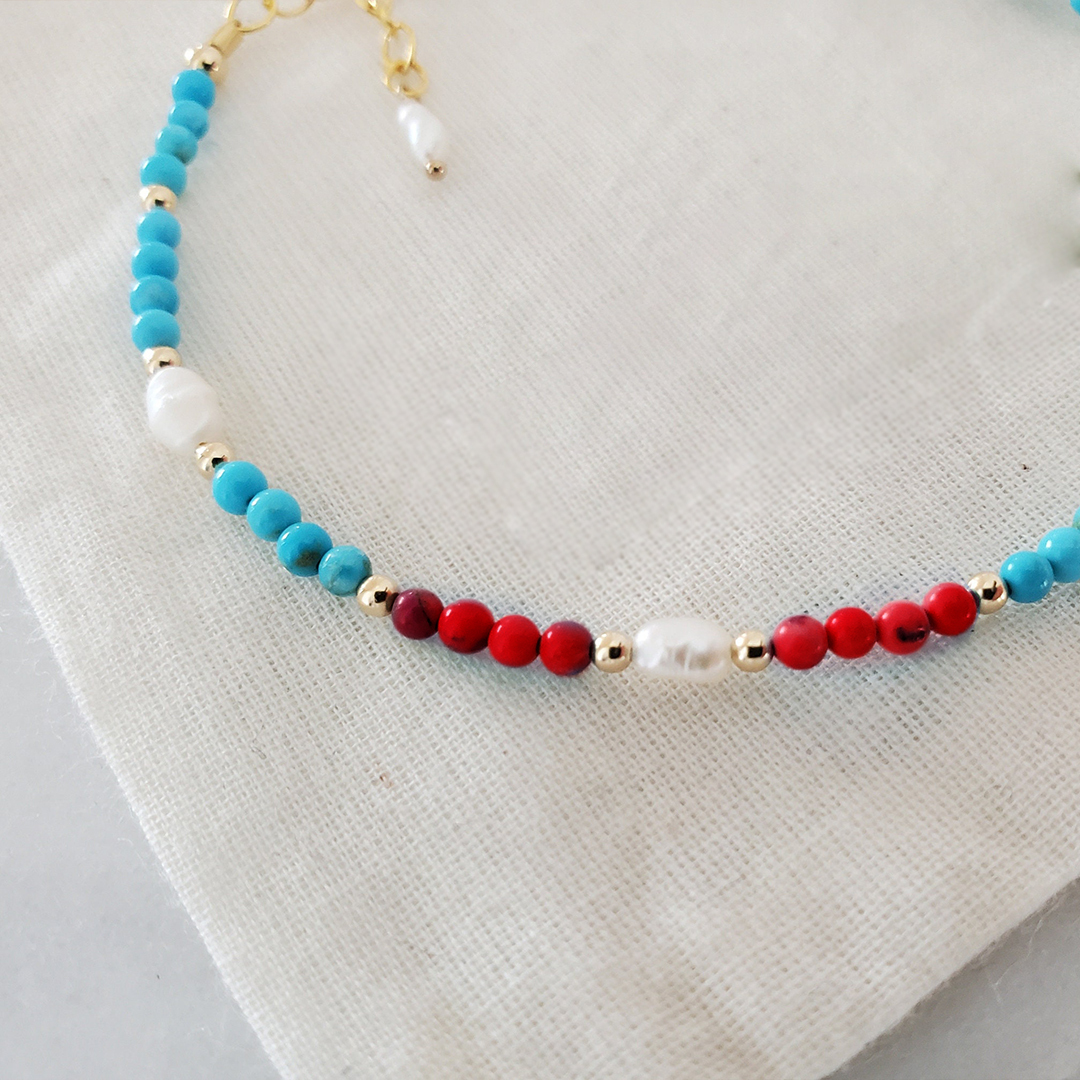 Diabetes Awareness Heartbeat Hope Bracelet