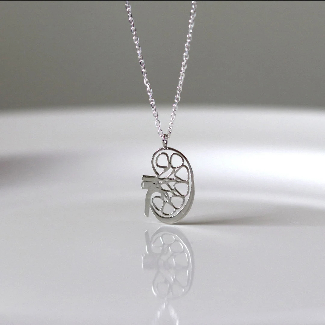 Nobody Fights Alone Kidney Disease Awareness Necklace