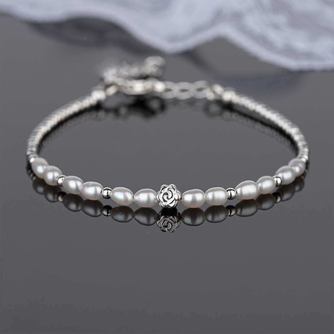 To My Betie Dainty Freshwater Pearl Bracelet