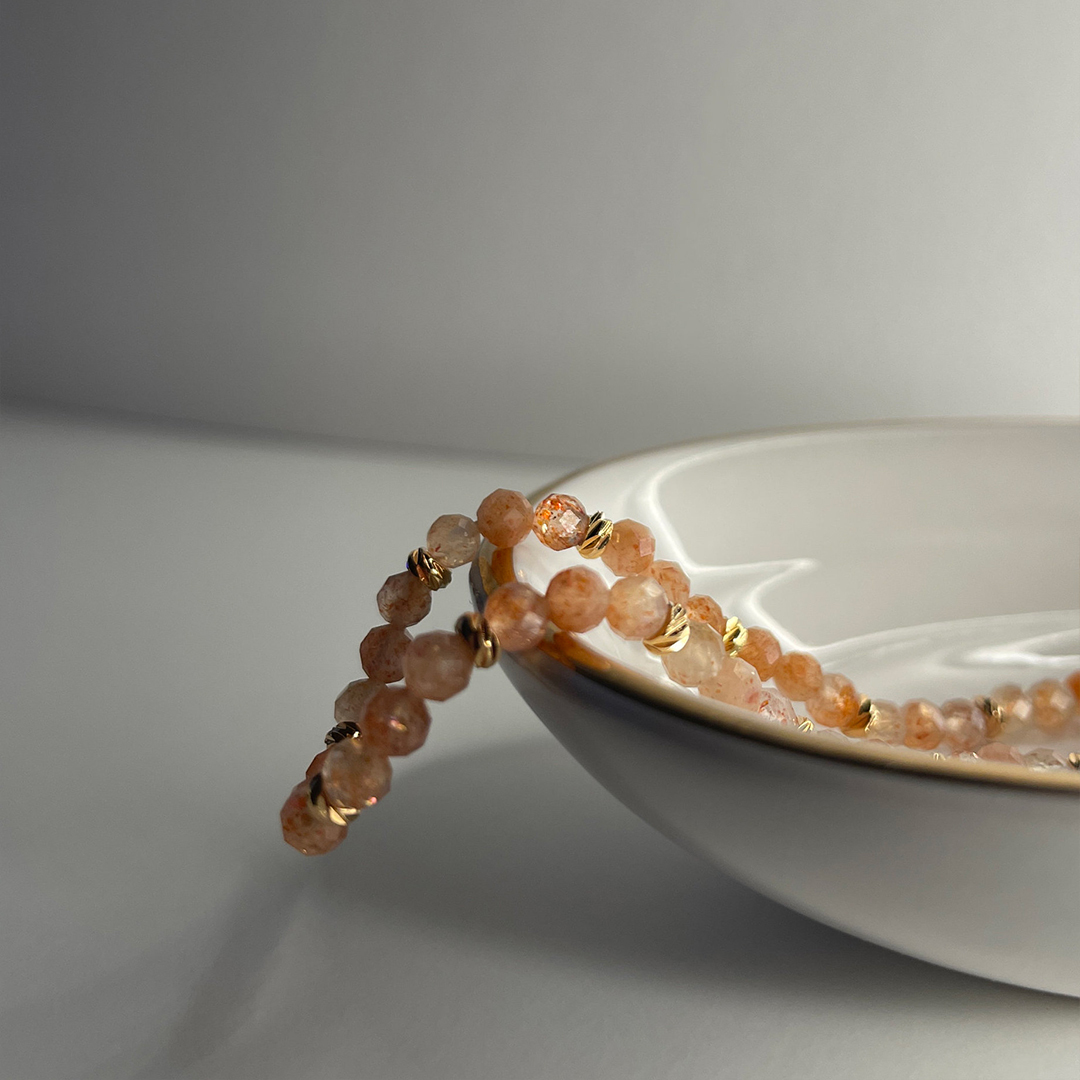 Multiple Sclerosis Awareness Sunstone Bracelet