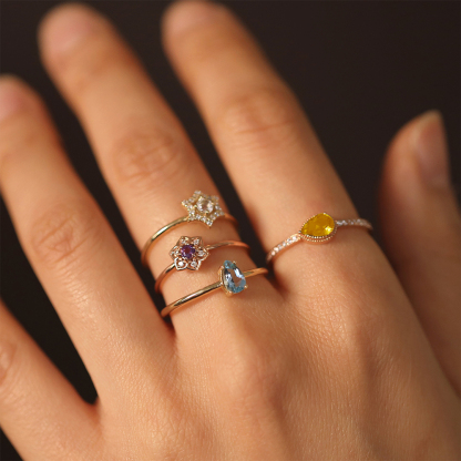 Childhood Cancer Awareness Support Ring