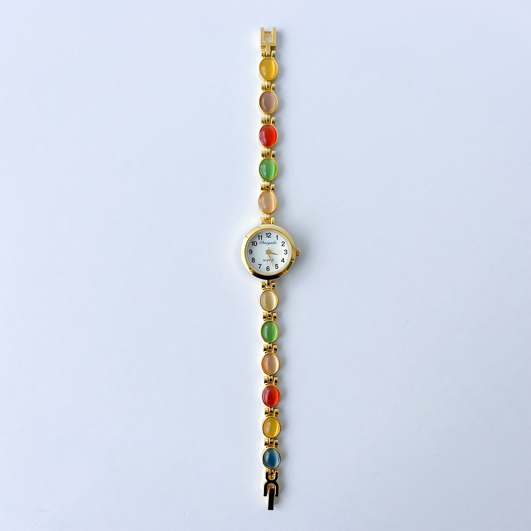 Gift For Mom Custom 1-12 Birthstones Bracelet Watch