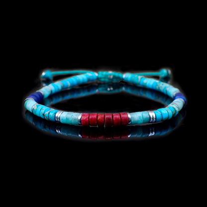 World DiabetesTurquoise Minimalist Bracelet