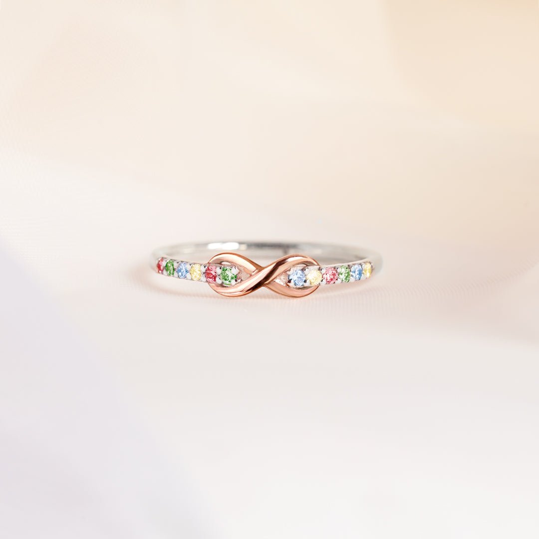 Star Mom Infinity Ring