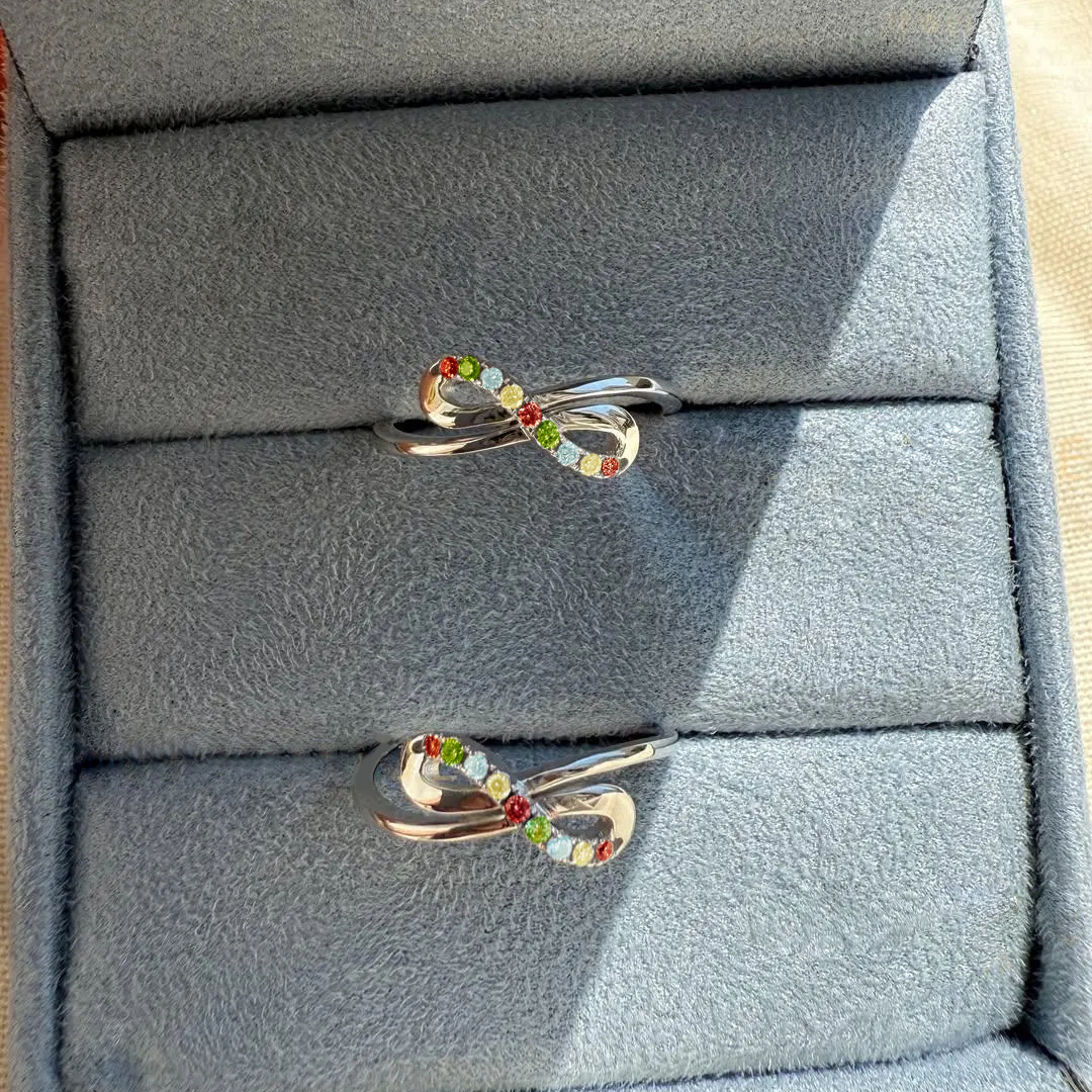 Autism Awareness Infinite Strength for My Star Ring