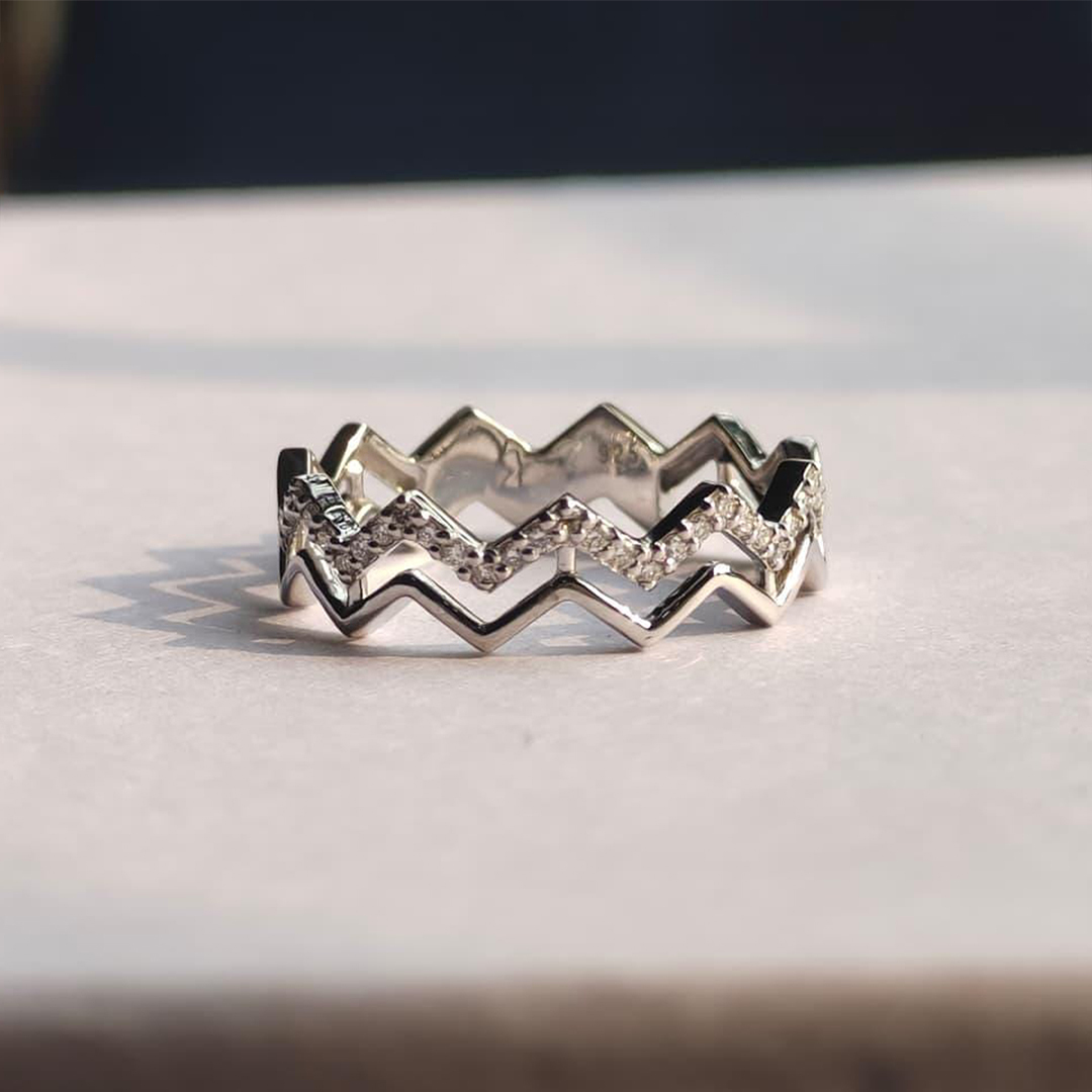 Deep Waters Faith Eternity Ring