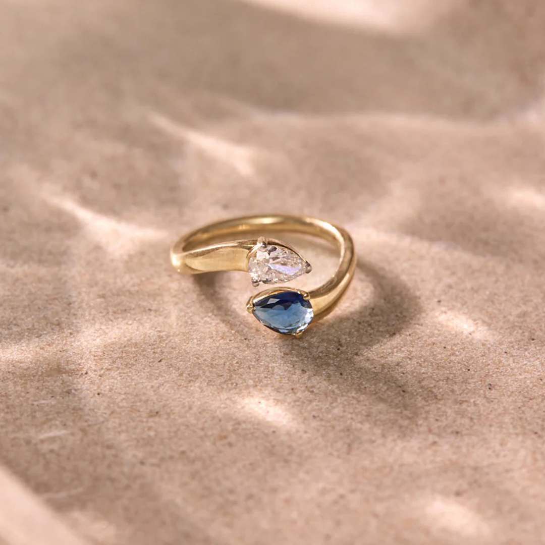 After All Soulmates Always End Up Together Open Birthstone Ring