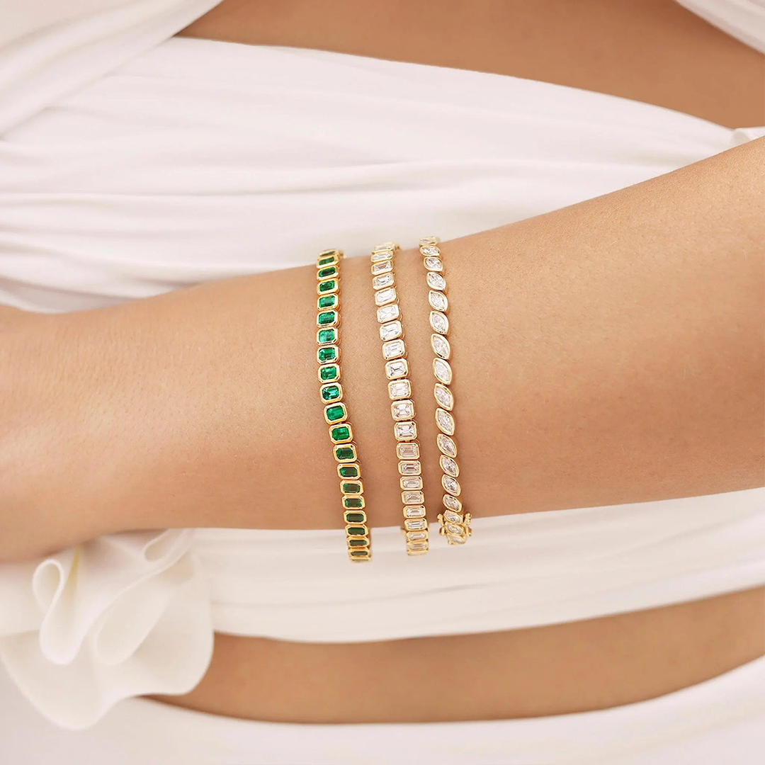 Kidney Disease Awareness Strength and Unity Tennis Bracelet