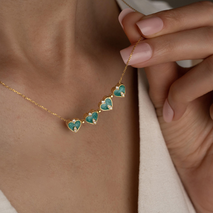 A Good Friend Is Lucky Four Leaf Clover Locket Necklace