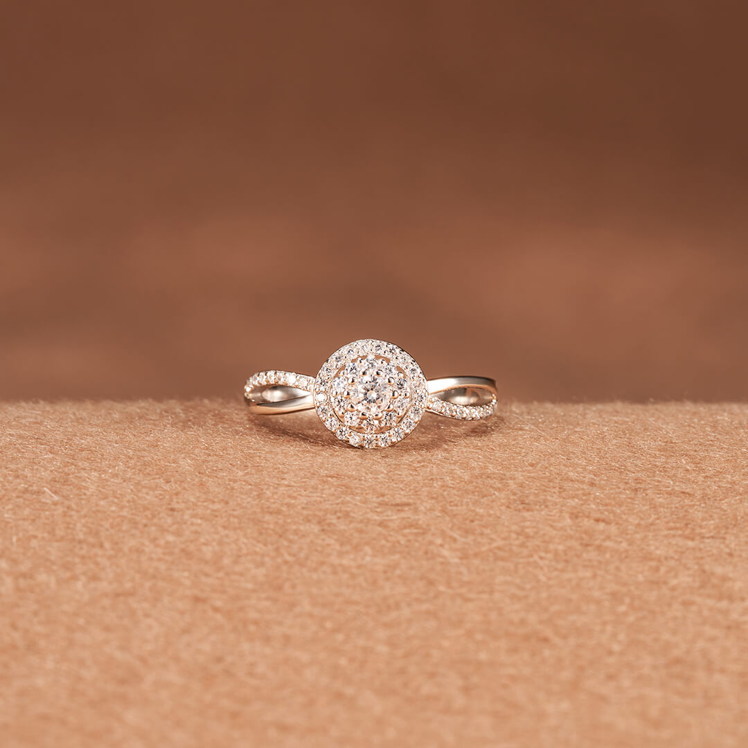 I Will Be With You Through Them All Circle Ring